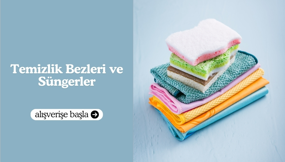 Temizlik Bezleri ve Süngerler