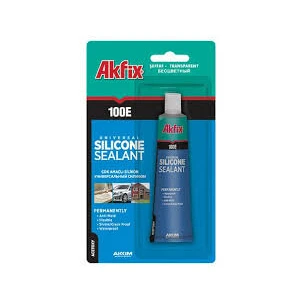 AKFİX 100-E  SA-111 AKU-07  ŞEFFAF ( TÜP ) SİLİKON 50 ML*24X8