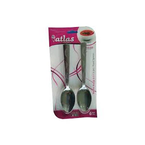 ATLAS-701  6PCS METAL YEMEK KAŞIK*50