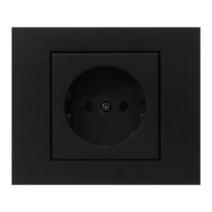 ATOM ( SİYAH ) NORMAL PRİZ*12X10