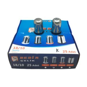 BEDİR ÇELİK KARA BİBERLİK *25X6