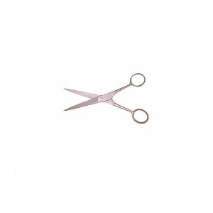 BOLEX GÜMÜŞ  NO-5 GÜMÜŞ BIYIK BERBER MAKASI*12X50