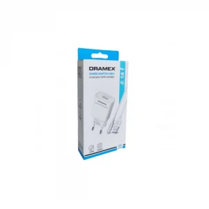 DRAMEX D21M CHARGE ADAPTER ( MICRO ) USB ( SET ) SAMSUNG 2.1A MİKRO EV ŞARJ ALETİ*120