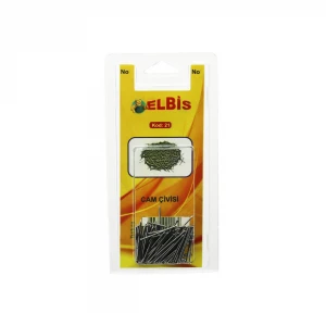 ELBİS-21  5X22CM.CAM ÇİVİSİ *12X24