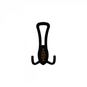 ELİF-927 ( SİYAH ) İKİ KOLLU PORTMANTO ASKI*5X10