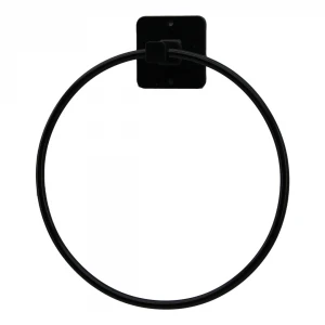 EVALÜX-727 ( SİYAH ) ( YUVARLAK ) LÜX METAL HAVLULUK*50