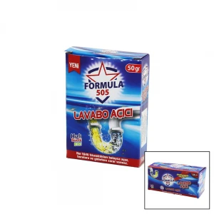 FORMULA 505 ( LAVABO AÇAR ) GRANÜL TOZ ( 50GR )*12X24