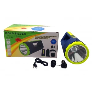 2İN1 ( 30W & 10W COB LED ) USB & OTO ŞARJLI EL FENERİ PROJEKTÖR