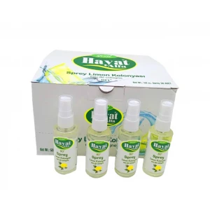 HAYAT ( SPREY ) ( 50CC ) ( LİMON & 80° ) KOLONYA*36X8