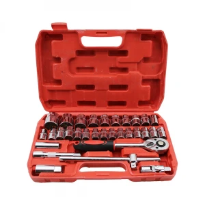 İBİCO ( 32PCS ) LOKMA SETİ ( CIRCIR KOLU & SOKET & ADAPTÖR & BUJİ & EVRENSEL BAĞLANTI ) (PLASTİK ÇANTALI)*9