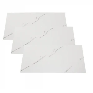 İBİCO UKB-01 YP-31 ( BEYAZ ) SADE MERMER DESEN DUVAR STİCKER ( 30X60CM )*10X25