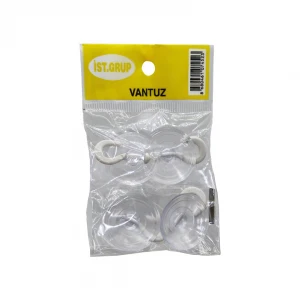 İSTANBUL GRUP ( KÜÇÜK ) ( 4PCS ) ŞEFFAF VANTUZ*25X40