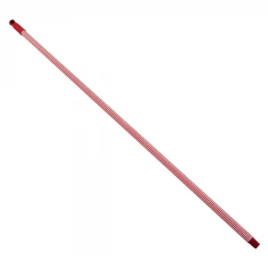 KAPPRO ( KIRMIZI & BEYAZ ÇİZGİLİ ) ( METAL ) VİLADA FIRÇA SAPI 120CM*25=K