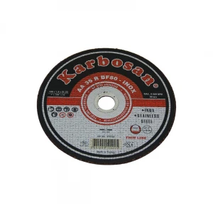 KARBOSAN-10420 İNOX METAL KESİCİ DİSK 180MMX1.9X22 ( SPRAL TAŞI )*150
