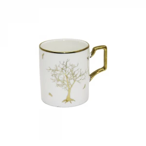 LAVİN LVN-24167 PREMIUM OLİVİA AĞAÇ DESENLİ PORSELEN KUPA BARDAK*48