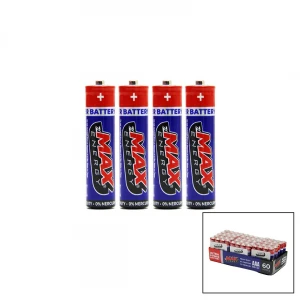 MAX ENERGY MAX-0637 PVC İNCE PİL ( 60PCS )*1X40