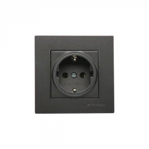 MUTLUSAN RİTA-2220 600 0295 ( POŞETLİ ) ( FÜME & TOPRAKLI PRİZ ) ÇERÇEVELİ*12X10