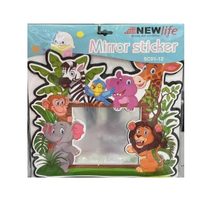 NEWLİFE CLKN-1710 SC01-12 ( RESİMLİ ) 30X30CM DEKORATİF MİRROR STİCKER AYNA*200