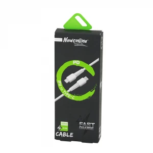NEWONLİNE NW-01617 ( TYPE-C & IPHONE ) ( HIZLI ) CEP TELEFON & DATA ŞARJ KABLOSU ( 20W ) ( 3.0A & 1MT )*200