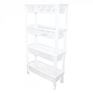 ORGANİZERS ORG-77 4 KATLI DÜZENLEYİCİ  & RAF ÜNİTESİ TEKERLEKLİ ( 510X205X945MM )*10