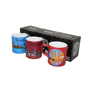 OS-PA ( LÜX ) ( İSTANBUL MANZARALARI ) SERAMİK KUPA İSTANBUL*36=K