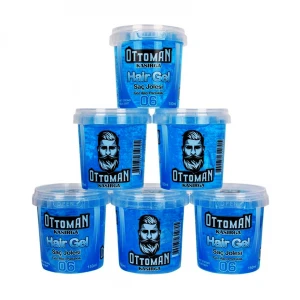 OTTOMAN KASIRGA ( 150ML ) ( MAVİ ) ( ISLAK SERT ) SAÇ JÖLESİ*6X16
