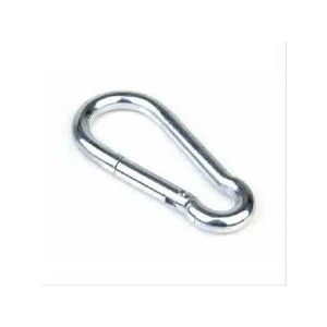 ÖZEGE 8MM ORTA BOY KARABİNA YAYLI KANCA*10X50