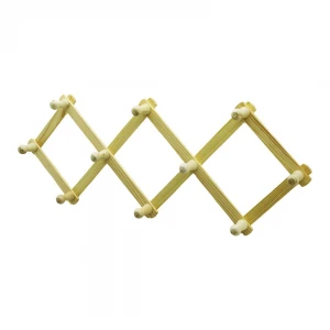 PABLITO HOME AHŞAP & EKO 10 KOLLU AKORDİYON DUVAR ASKISI