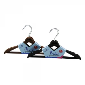 PLASTİK ÇOCUK ELBİSE ASKISI METAL BAŞLI