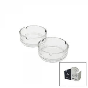 PYRAMID GLASSS AT-106 ( 2PCS ) ( CAM & DÜZ ) KÜLLÜK ( 10CM )*24