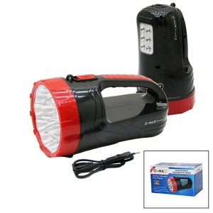 15+6 SMD LED FİŞ ŞARJLI EL FENERİ PROJEKTÖR