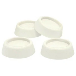 REDROSE GP-145  ( 4PCS ) KÜÇÜK BEYAZ ÇAMAŞIR MAKİNE TİTREŞİM ÖNLEYİCİ AYAK*36