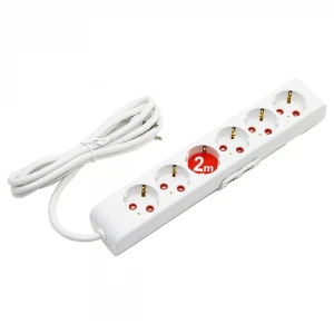 Rİ-TECH ( 6LI - 2MT ) UZATMA KABLO & TOPRAKLI GRUP PRİZ ( 001 175 610002 02 00 )*12