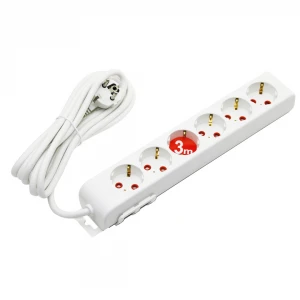 Rİ-TECH ( 6LI - 3MT ) UZATMA KABLO & TOPRAKLI GRUP PRİZ ( 001 175 610002 03 00 )*12