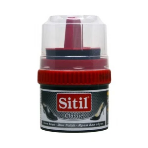 SİTİL ( 50ML & SİYAH ) KREM AYAKKABI BOYASI*12X8