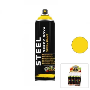 STEEL ( SARI ) SPREY BOYA 200ML*12X8