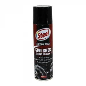 STEEL ST-1304 SIVI GRES SPREY ( 200ML ) ( YAĞLAR & KORUR & ISIYA DAYANIKLI )*30