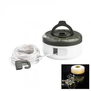 STRING LIGHTS YD-2314 SUYA DAYANIKLI MAKARALI ŞARJLI ( 8MT ) DEKOR LAMBA & KAMP LAMBA FENER*100                          Q9