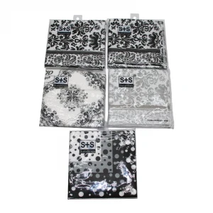 SUNSHİNES S+S YAKUT-10461 ( 20 PCS ) RENKLİ DESENLİ SUNUM PEÇETE ( 33X33CM )*300