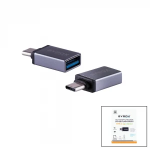 SYROX DT13 ( TYPE-C TO USB ) ( OTG ) DÖNÜŞTÜRÜCÜ ( 3.0A )*25