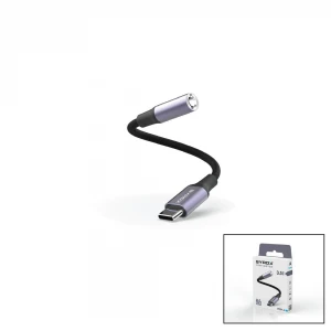 SYROX DT23TA ( AUX TO TYPE-C ) ( İPLİ ) DÖNÜŞTÜRÜCÜ*56