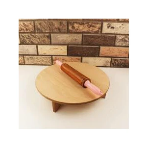 TRK-213 GÜRGEN PRATİK BH-034 AHŞAP SOFRA SETİ 34CM.*10