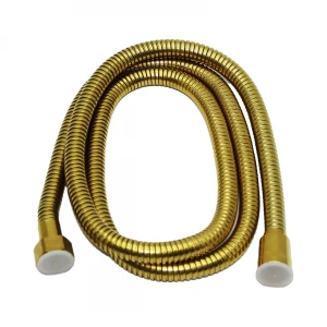 TUDOR ( LÜX ) ( POŞETLİ ) ( GOLD SARI ) ÖRGÜLÜ DUŞ HORTUMU SPİRALİ 150CM*100