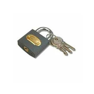 TUĞRA ÇELİK ( 38MM & GRİ ) ASMA KİLİT*6X40