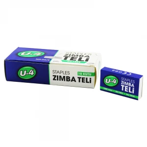 U-4 U4-1053 ( 24/6 ) ( BÜYÜK ) ( 1000PCS ) ZIMBA TELİ*10X50
