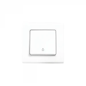 VİKO-91400003 LİNNERA S ( LIGHT & ÇERÇEVELİ ) TEKLİ ANAHTAR ( BEYAZ )*12X10