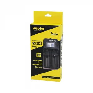 WISON WS-2323 ( 2Lİ ) ( PİL ŞARJ ) ALETİ ( 1200 mA & 2400mA ) ( FİŞLİ = 100-240V )*200