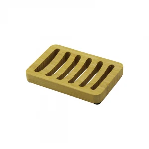 YAKUT-10586 AHŞAP BAMBU ( KATI ) SABUNLUK ( 8.5X12.5CM )*200