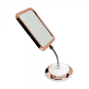 YAKUT-10677 MAKYAJ AYNA ( D.DÖRTGEN ) SPİRALLİ ESNEK GÖVDELİ ( ÇİFT TARAFLI & BÜYÜTEÇLİ )*48