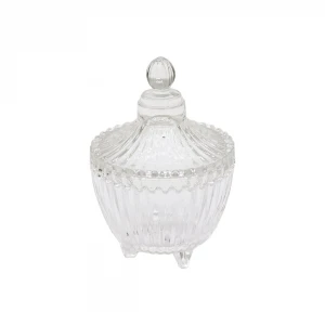 YAKUT-11010 KAPAKLI MİNİ ( 1PCS ) CAM ŞEKERLİK*96